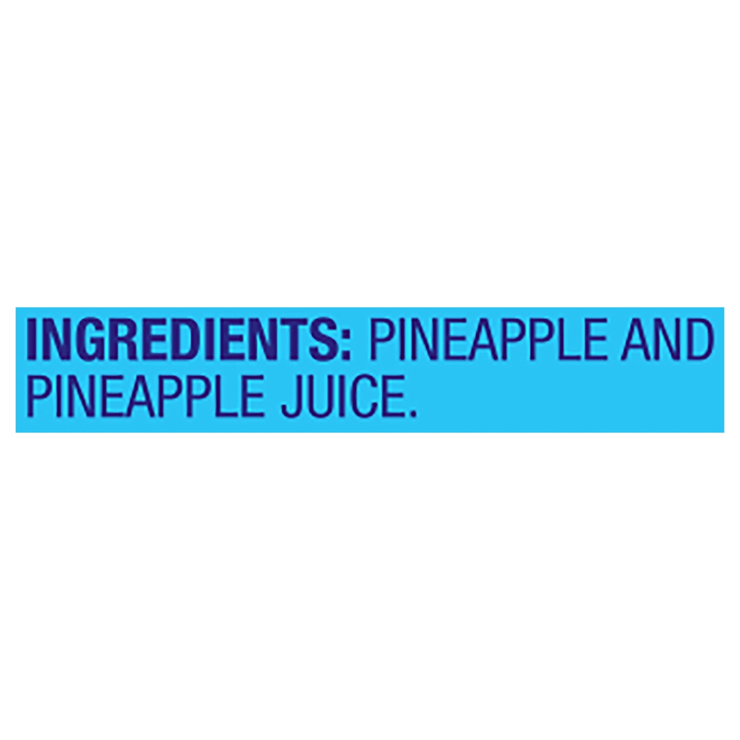 Dole Crushed Pineapple in 100% Pineapple Juice, 20 oz Can