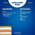 OREO Double Stuf Golden Sandwich Cookies, Family Size, 18.71 oz