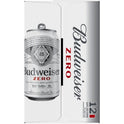 Budweiser Zero Non-Alcoholic Beer, 12 Pack 12 fl. oz. Aluminum Cans, 0.0% ABV, Domestic Lager