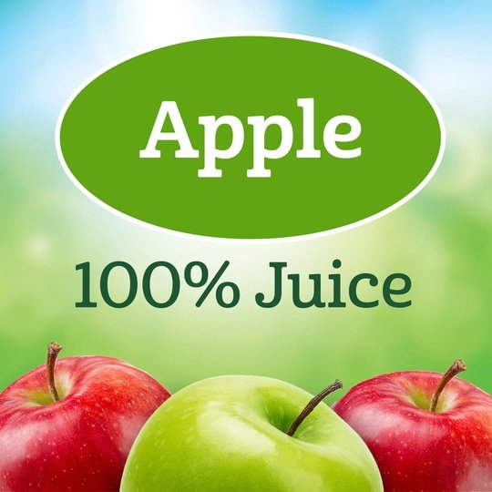 Juicy Juice 100% Juice, Apple, 64 FL OZ Bottle