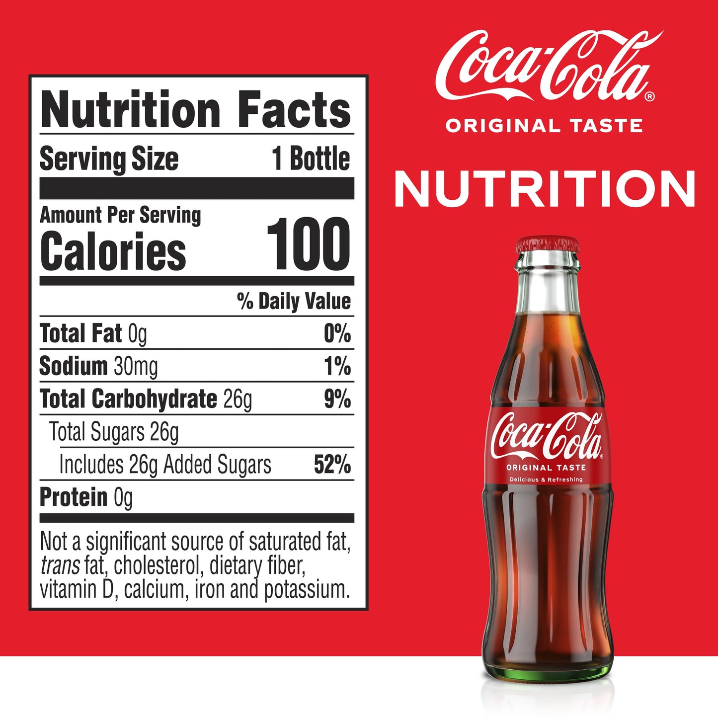 Coca-Cola Soda Pop, 8 fl oz, 6 Pack Glass Bottles