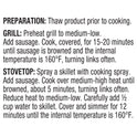 Johnsonville Brats Beer Pork Bratwurst Links, 19 oz, 5 Count Tray
