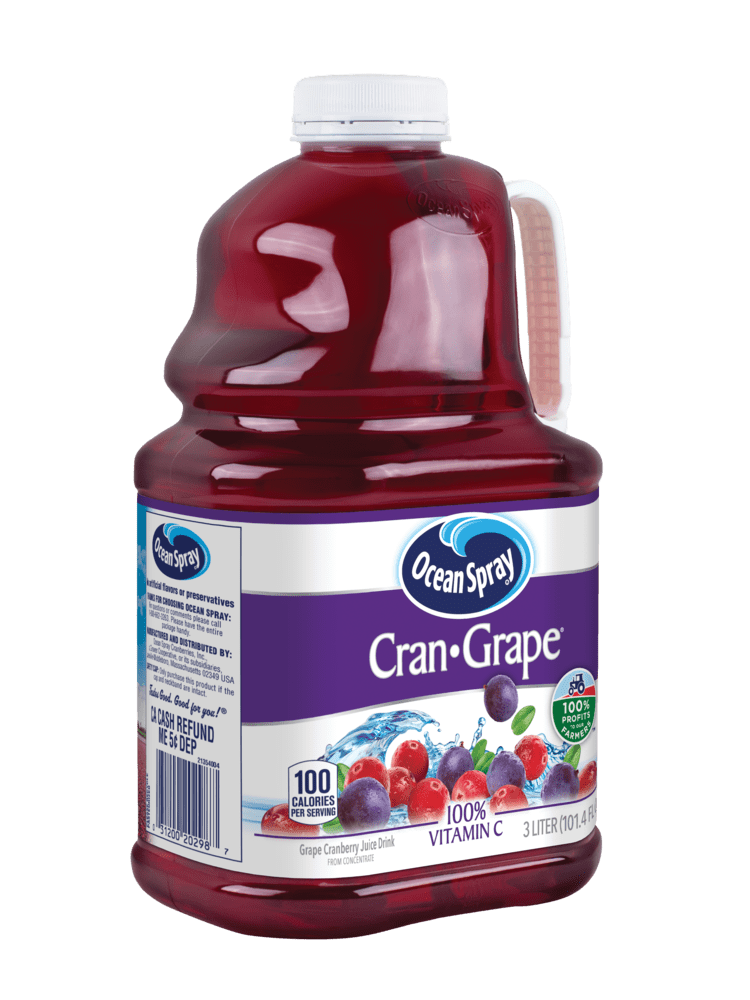 Ocean Spray Cranberry Grape Juice Drink, 101.4 fl oz