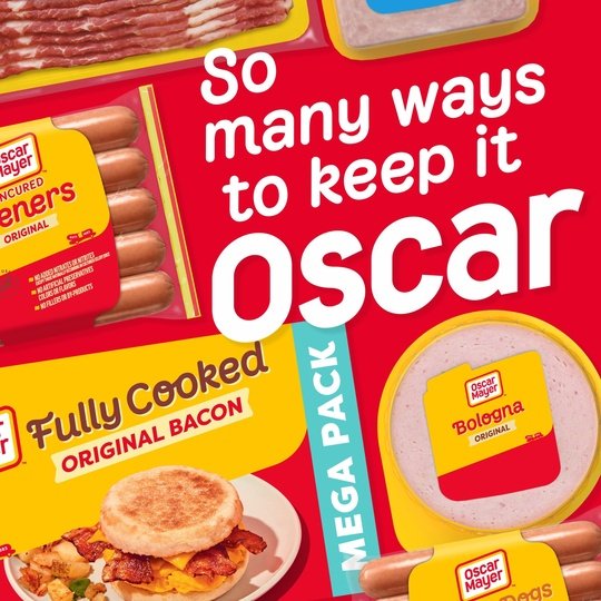 Oscar Mayer Fully Cooked Original Bacon Mega Pack, 6.3 oz Box