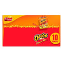 Cheetos Crunchy Cheese Flavored Snacks Flamin' Hot, 1 oz, 10 Count