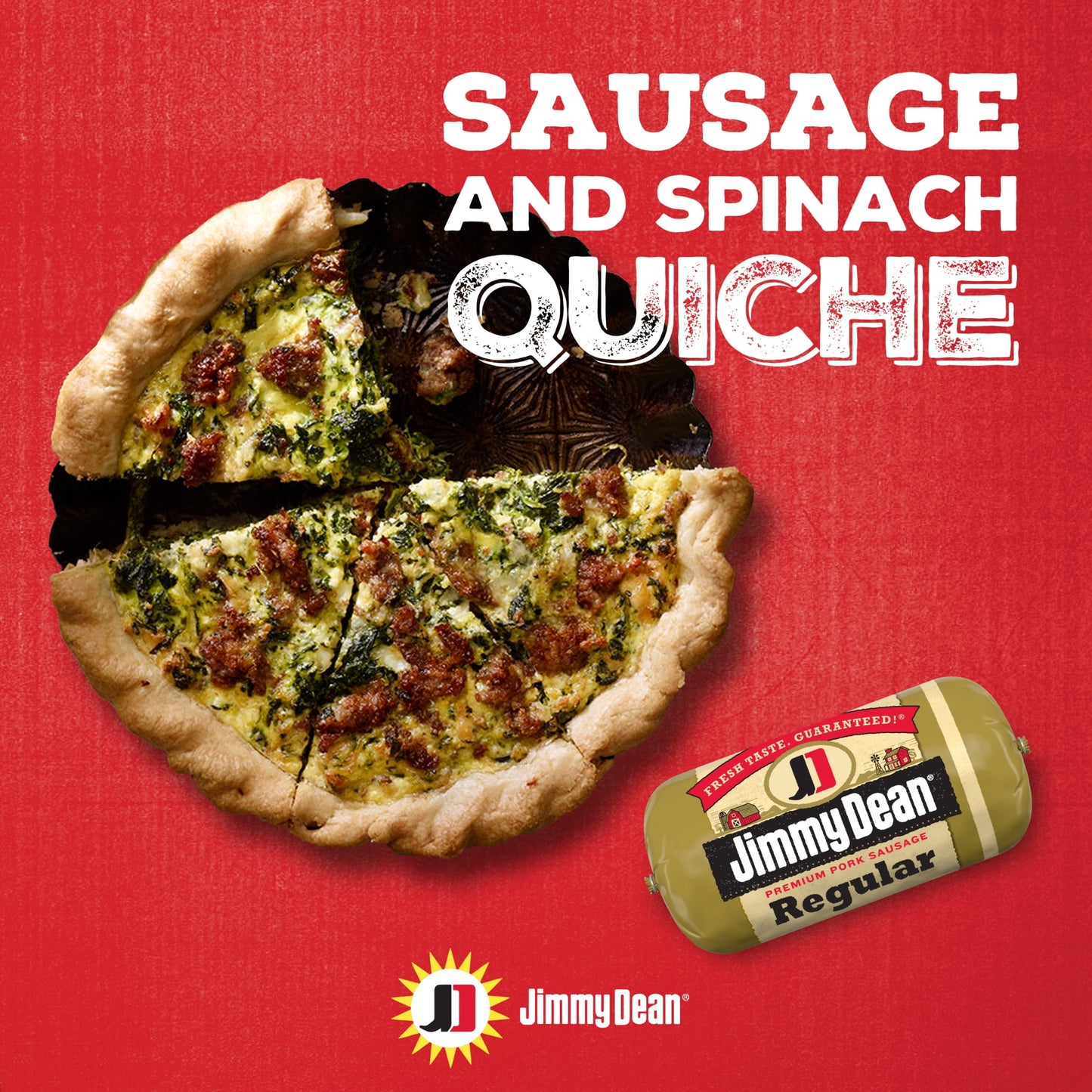 Jimmy Dean Premium Pork Regular Sausage Roll, 16 oz