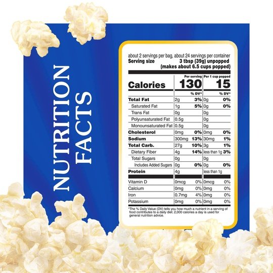 ACT II 94% Fat-Free Butter Microwave Popcorn, 2.71 oz, 12 Count