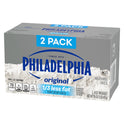 Philadelphia No Preservatives, 1/3 Fat Original Cream Cheese, 8 oz, 2 Count