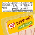 Oscar Mayer Deli Fresh Smoked Sliced Turkey Breast Deli Lunch Meat, 9 oz Package