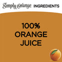 Simply Non GMO Vitamin C No Pulp Orange Juice, 11.5 fl oz Bottle