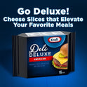 Kraft Deli Deluxe American Cheese Slices, 16 Ct Pk