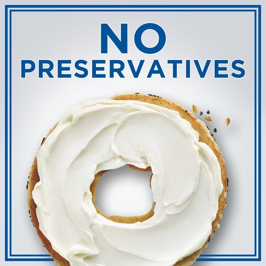 Philadelphia No Preservatives Original Cream Cheese 8 oz, 2 Count