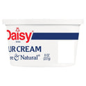 Daisy Pure and Natural Sour Cream, 8 oz Tub (Refrigerated)