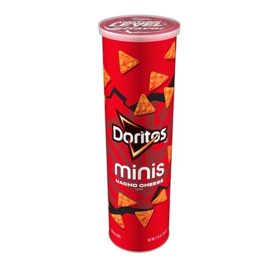Doritos Minis Nacho Cheese Flavored Canister, 5.125 oz