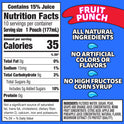 Capri Sun Fruit Punch Juice Box Pouches, 10 ct Box, 6 fl oz Pouches