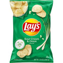 Lay's Potato Chips, Sour Cream & Onion Flavor, 7.75 oz Bag