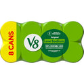 V8 Low Sodium Original 100% Vegetable Juice, 5.5 fl oz Can (Pack of 8)