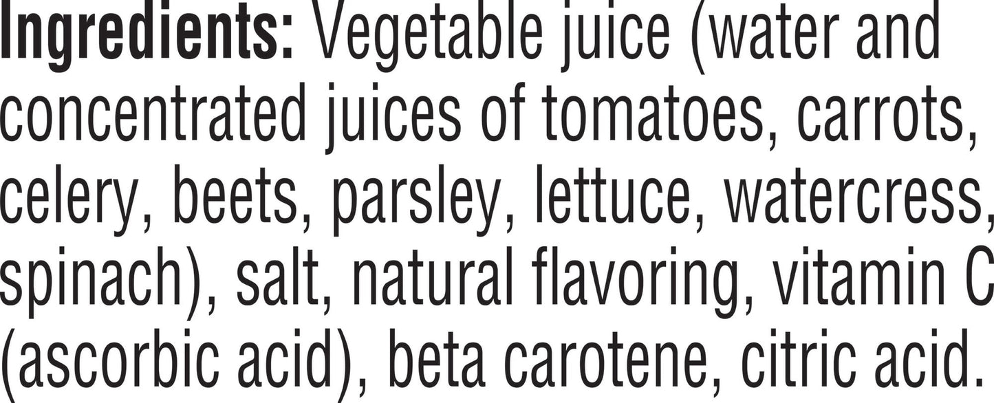 V8 Original 100% Vegetable Juice, 5.5 fl oz Can (Pack of 8)