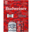 Budweiser Beer, 30 Pack Beer, 12 fl oz Aluminum Cans, 5 % ABV, Domestic Lager