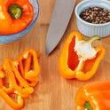 Fresh Orange Bell Pepper, Each