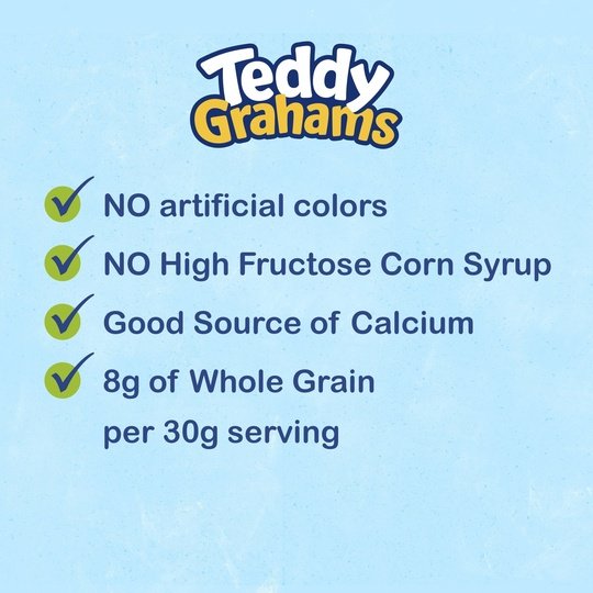 Teddy Grahams Chocolatey Chip Graham Snacks, 10 oz