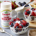 Cacique Crema Mexicana Table Cream, 15 oz (Refrigerated)