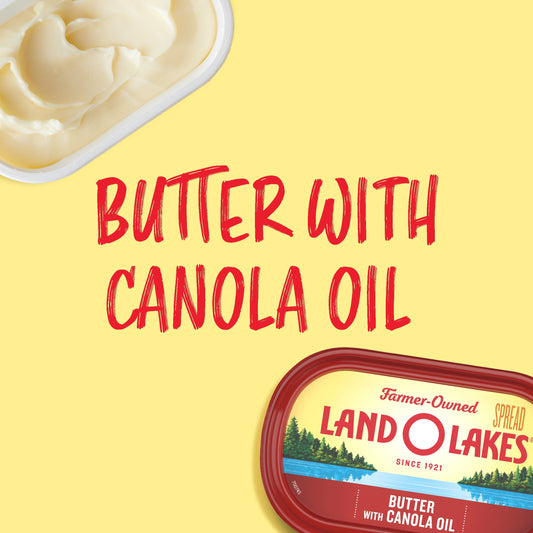 Land O Lakes® Butter with Canola Oil, 15 oz Tub