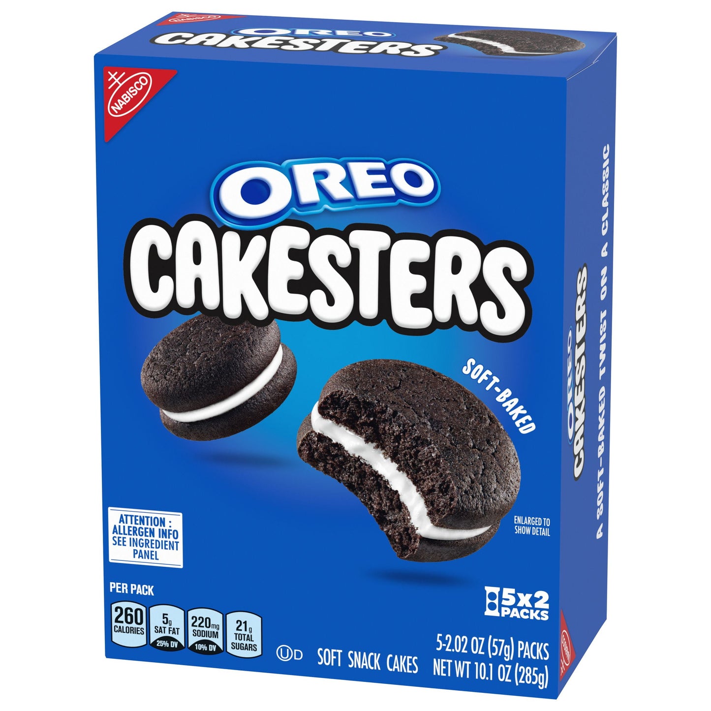 NABISCO OREO CAKESTERS ORIGINAL COOKIES 10.1 OZ