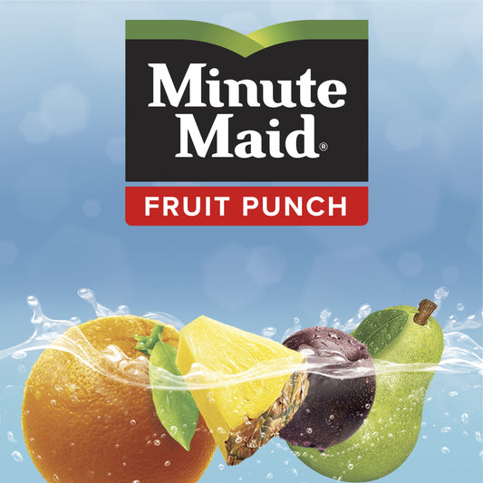 Minute Maid Fruit Punch Juice, 16.9 fl oz, 6 Bottles