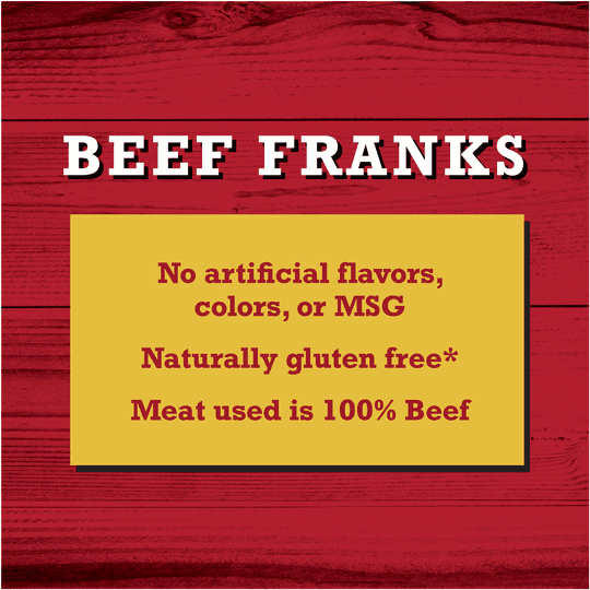 Bar-S Beef Franks, 12 oz, 8 Count