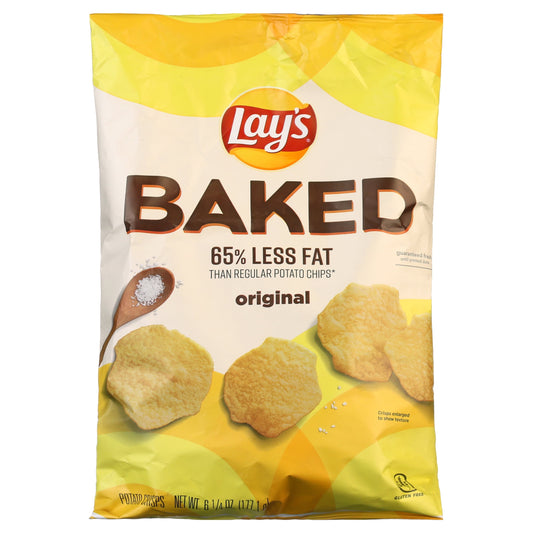 Lay's Baked Gluten-Free Original Potato Chips, 6.25 oz Bag