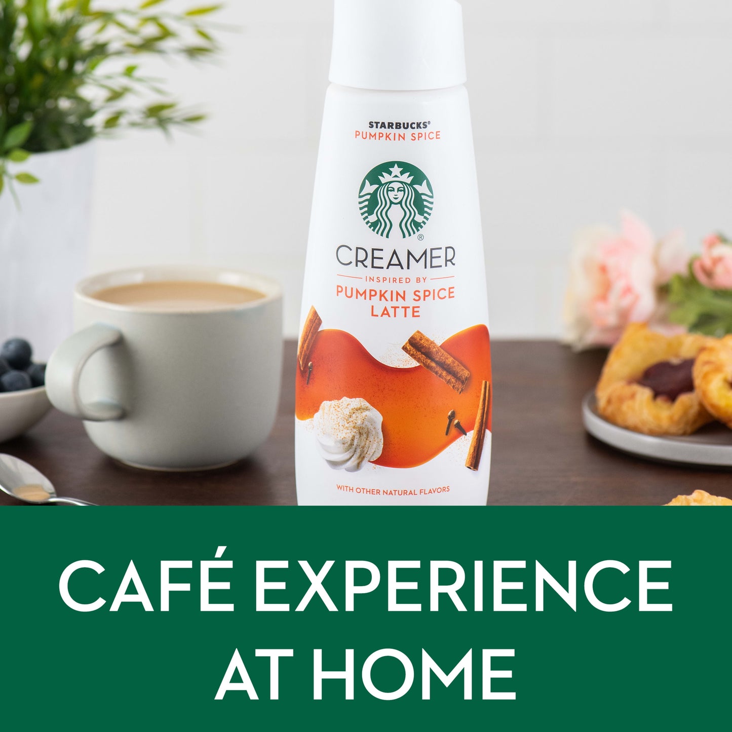 Starbucks Liquid Coffee Creamer, Pumpkin Spice Creamer, 28 oz. Bottle