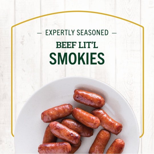 Hillshire Farm Beef Lit'l Smokies Smoked Sausage, 12 oz