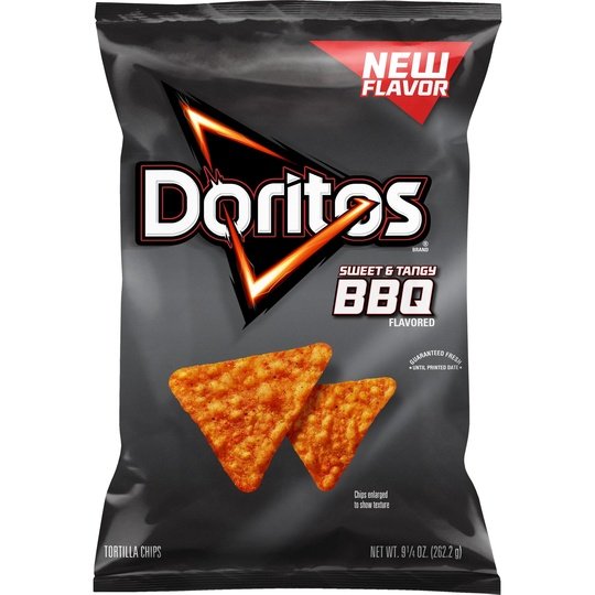 Doritos Sweet & Tangy BBQ, 9.25 oz Bag