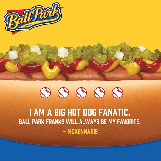 Ball Park Beef Hot Dogs, 30 oz, 16 Count