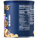 PLANTERS Deluxe Salted Mixed Nuts, Party Snacks, Plant-Based Protein 15.25oz (1 Canister)