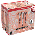 Monster Energy, Ultra Peachy Keen, Sugar Free Energy Drink, 12 fl oz, 6pk