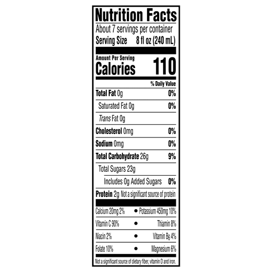 Simply Non GMO Orange Juice No Pulp, 52 fl oz Bottle
