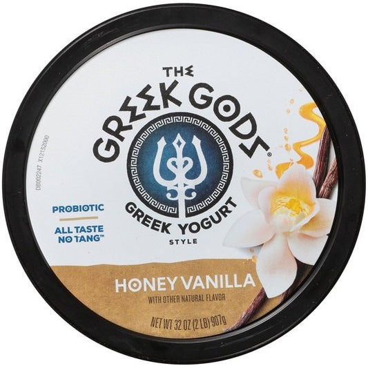 The Greek Gods Probiotic Honey Vanilla Greek Yogurt, 32 oz