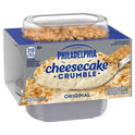 Philadelphia Cheesecake Crumble Original Cheesecake Dessert with Graham, 2 Ct Pack