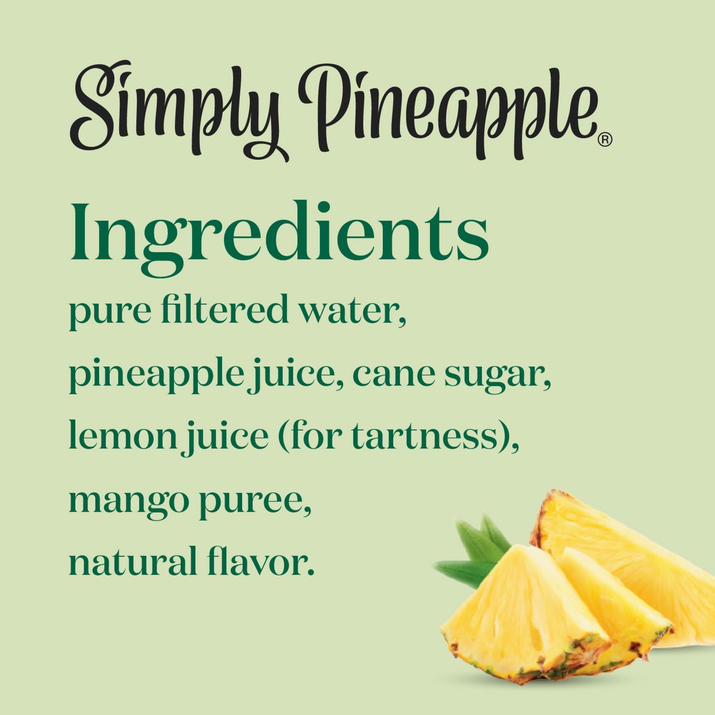 Simply Pineapple Bottle, 52 fl oz