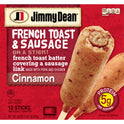Jimmy Dean Cinnamon French Toast & Sausage on a Stick, 30 oz, 12 Ct (Frozen)