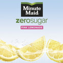 Minute Maid Zero Sugar Pink Lemonade Juice, 52 fl oz Bottle