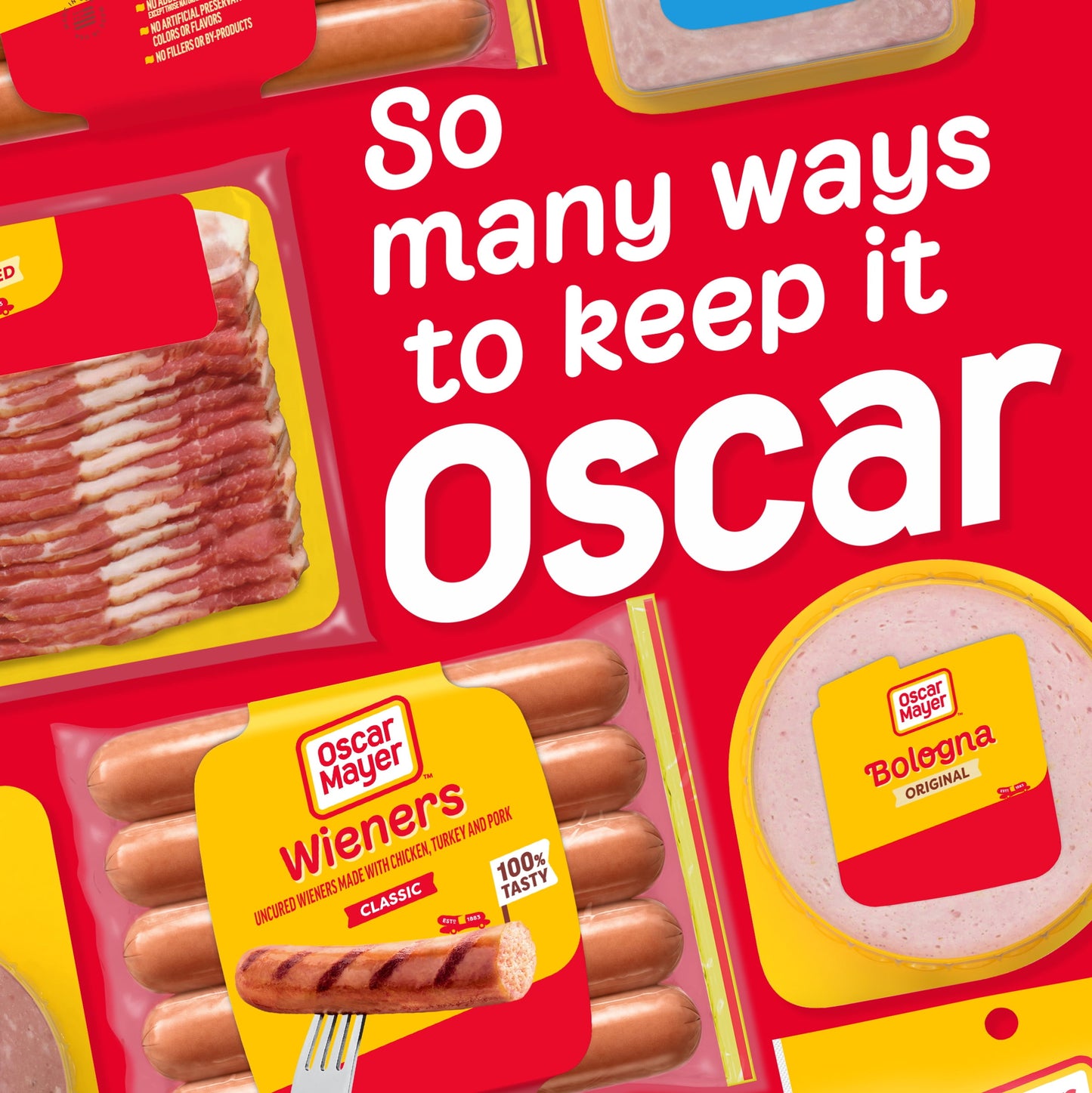 Oscar Mayer Classic Uncured Wieners Hot Dogs, 10 ct. Pack