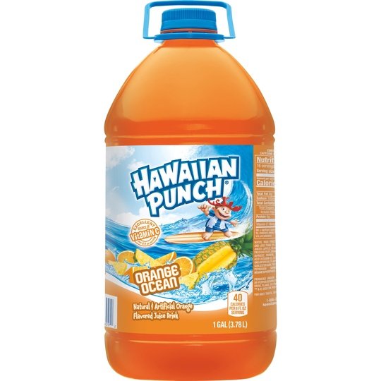 Hawaiian Punch Orange Ocean Juice, 1 Gal, Bottle