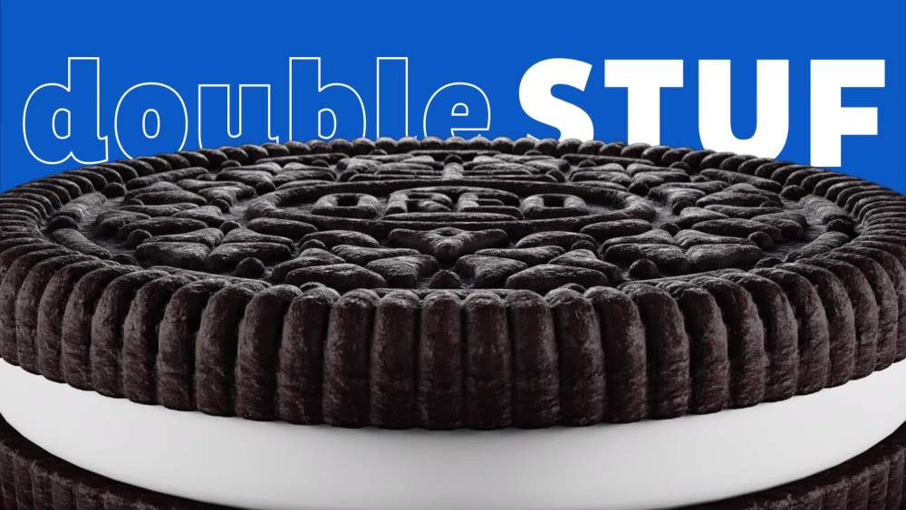 OREO Mega Stuf Chocolate Sandwich Cookies, Party Size, 1 lb 9.35 oz