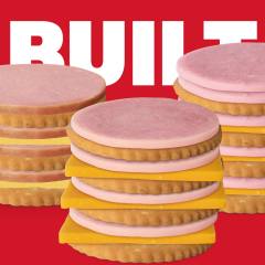 Lunchables Pepperoni and Mozzarella Cracker Stackers, 2.25 oz Tray