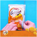 Goldfish Flavor Blasted Crackers, Xtra Cheddar Snack Packs, 12 Count Multipack